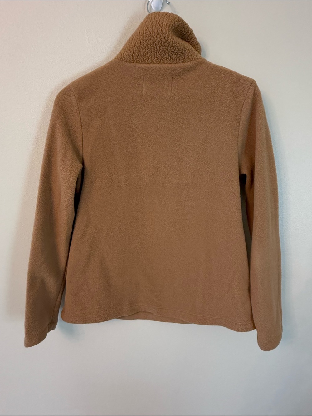Dudley Stephens Sherpa Prospect Pullover Camel Quarter Zip Fleece Size S - Picture 5 of 8